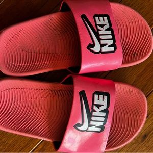 Nike girls slides